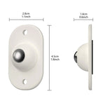 360° Adhesive Mini Swivel Wheels