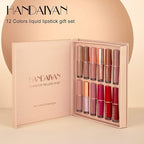 12Pcs Velvet Matte Liquid Lipstick Set