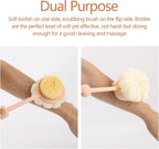 2 in 1 Loofah - Brush with Long Handle | 🔥BUY 1 GET 1 FREE🔥