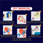 3D Wall Stickers - Plants (Pack Of 5)