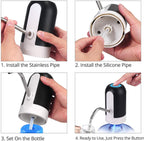 Automatic USB Charging Wireless Water Can Dispenser Pump