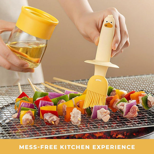 Amazing Oil Dispenser with Silicone Brush |⏰Limited Period Offer⏰